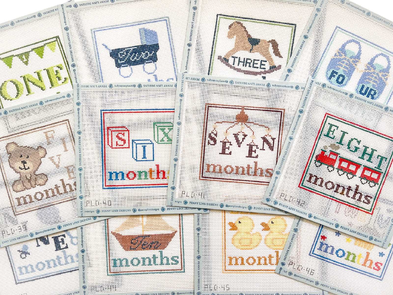 12 Month Milestone Canvas Collection - Full Color - Image 6